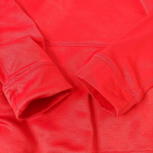 Ohio State Buckeyes Women's S Sweatshirt Hooded Red J2Sport Polyester Pullover - Picture 4 of 6